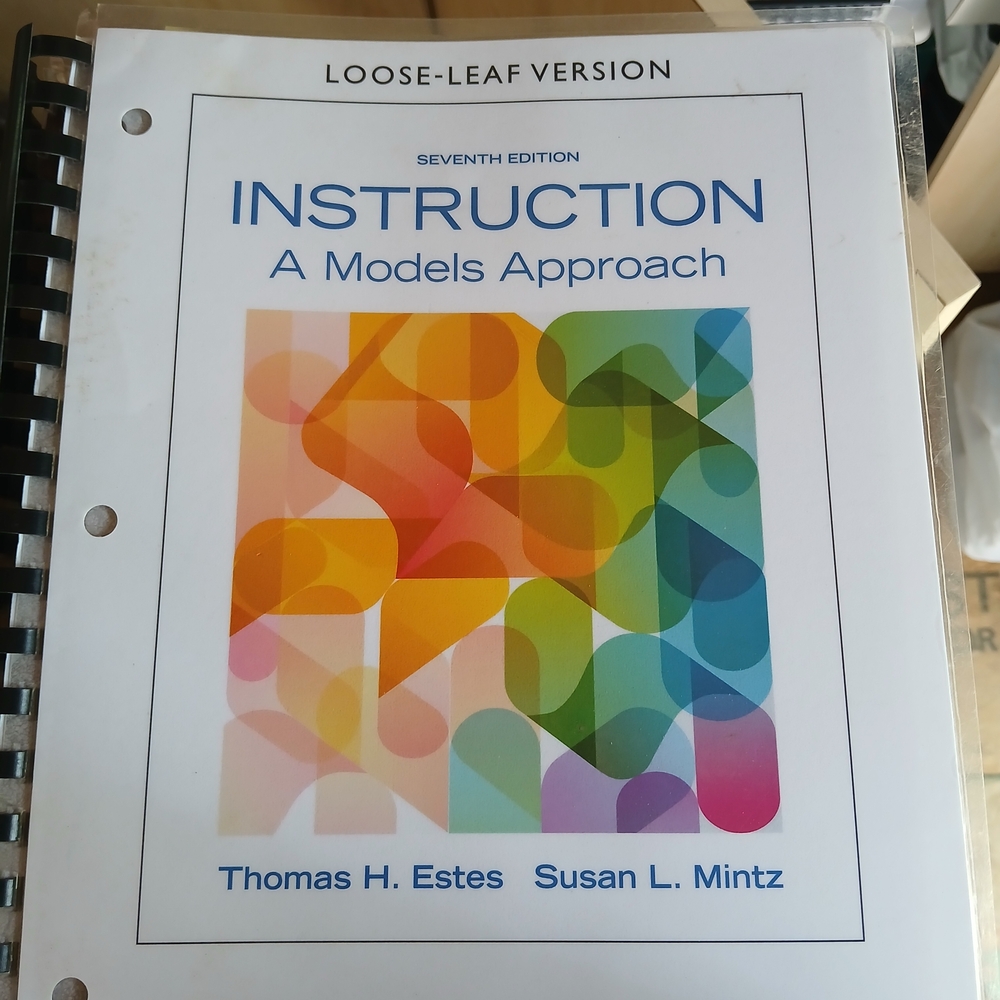 Instruction: A Models Approach Book